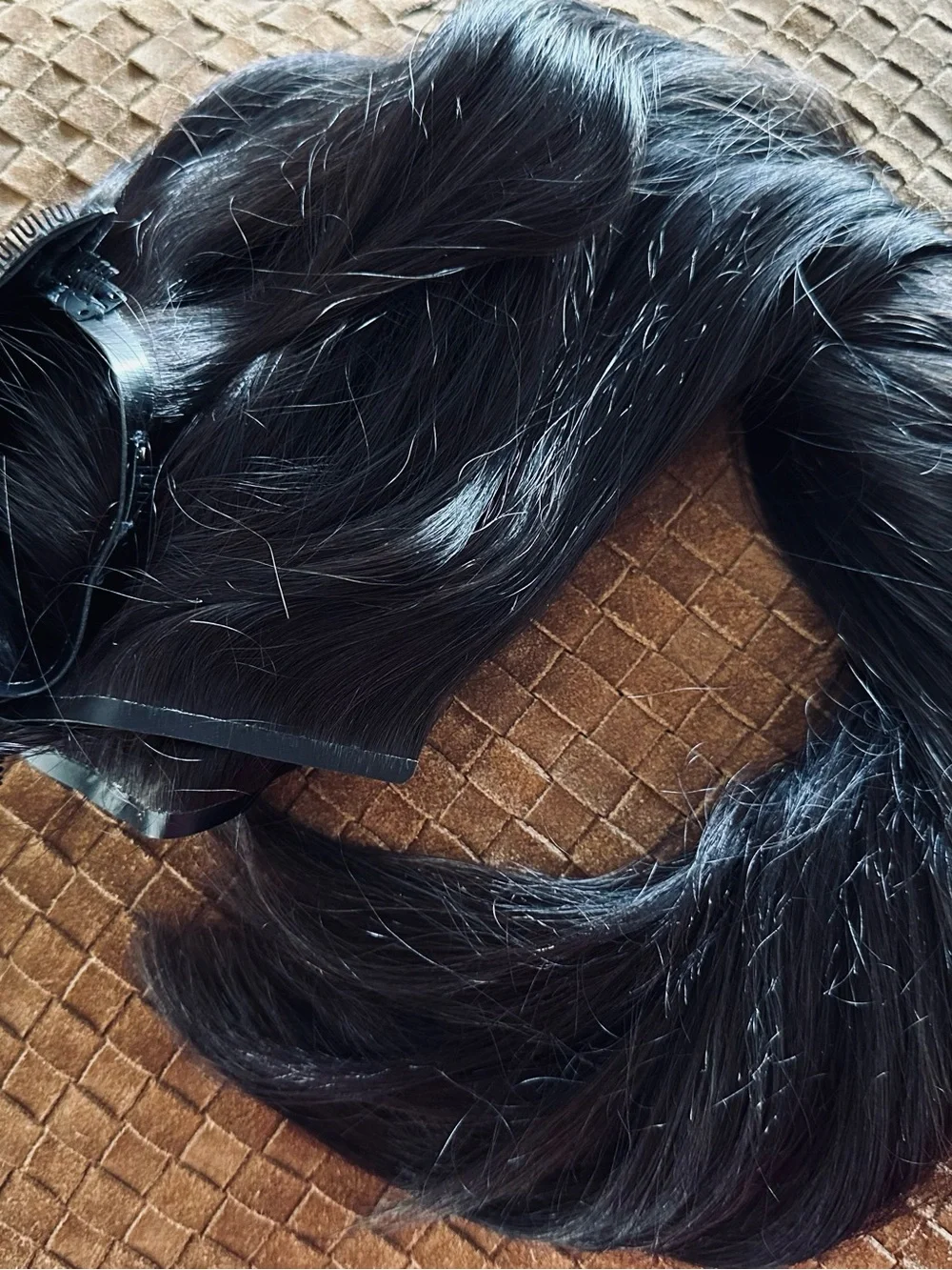 Milk+Blush Natural Black 22in Hair Extensions- Women Hair